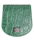 Dolce & Gabbana Exquisite Exotic Skin Coin Case Wallet