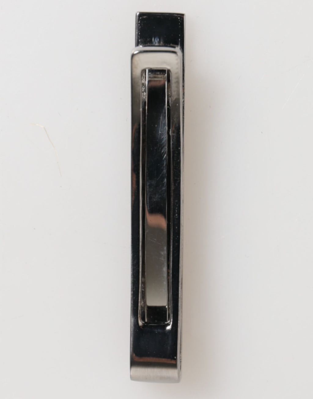 Dolce & Gabbana Silver Tone Brass Logo Branded Men Accessory Tie Clip Bar