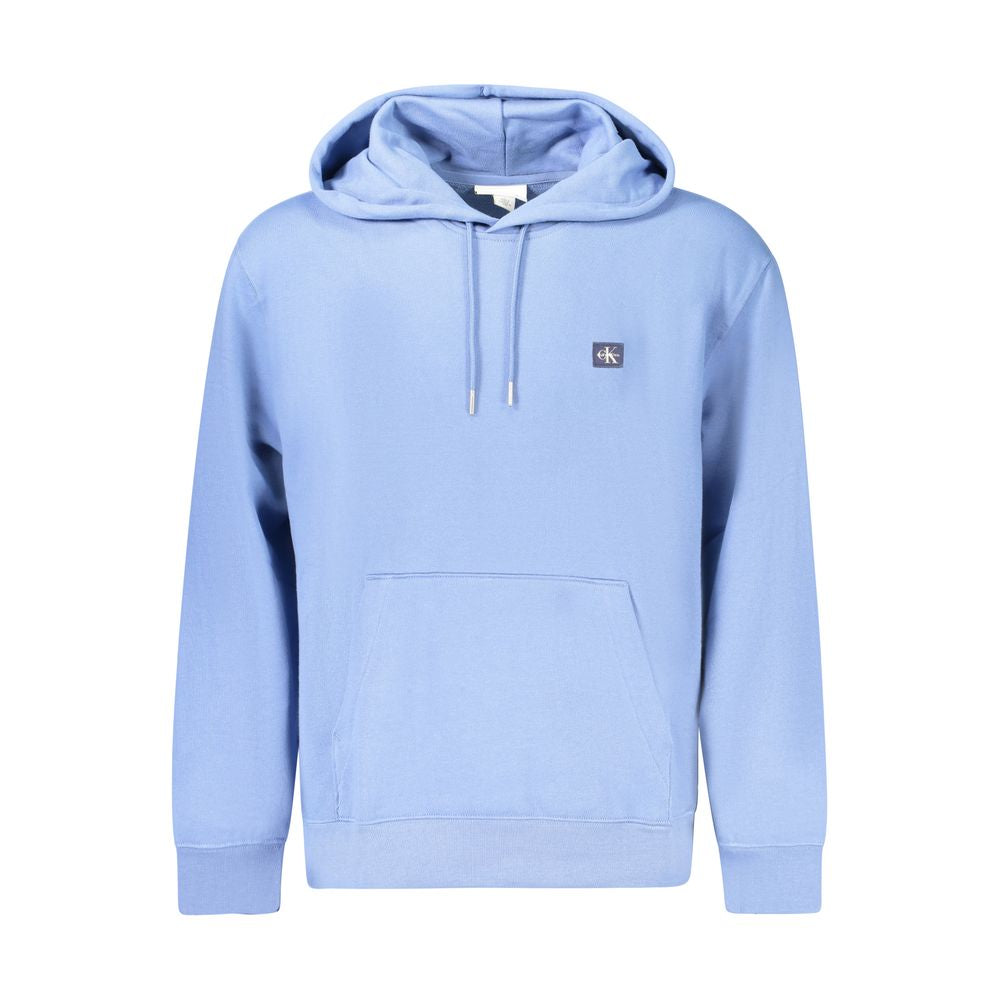 Suéter de algodón azul Calvin Klein