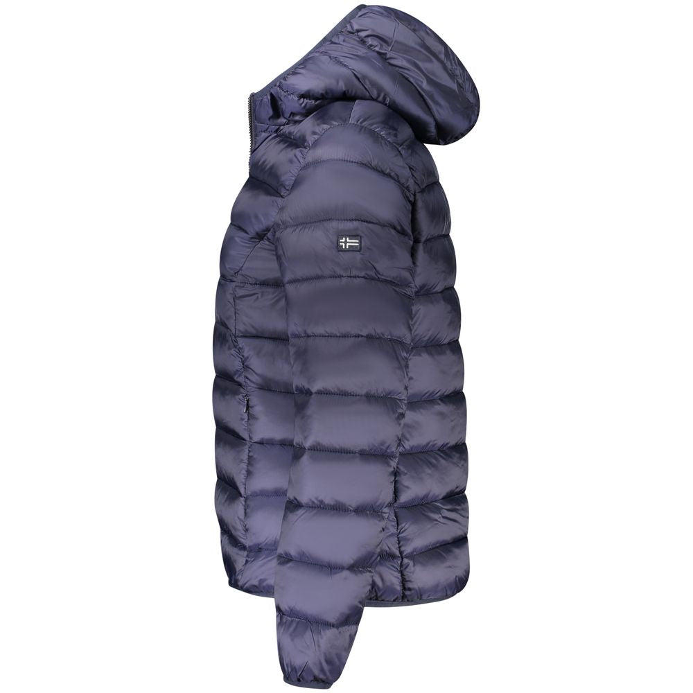 Noruega 1963 Chaqueta de mujer de poliamida azul