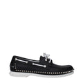 Christian Louboutin Black Leather Loafer