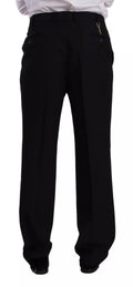 Domenico Tagliente Blue Polyester Single Breasted Formal 2 Piece Suit