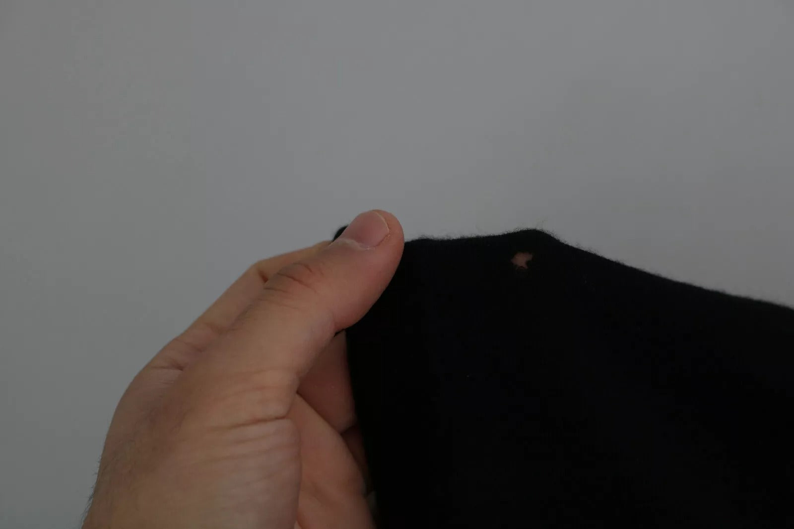 Suéter tipo jersey de cuello redondo de cachemir negro Dolce & Gabbana