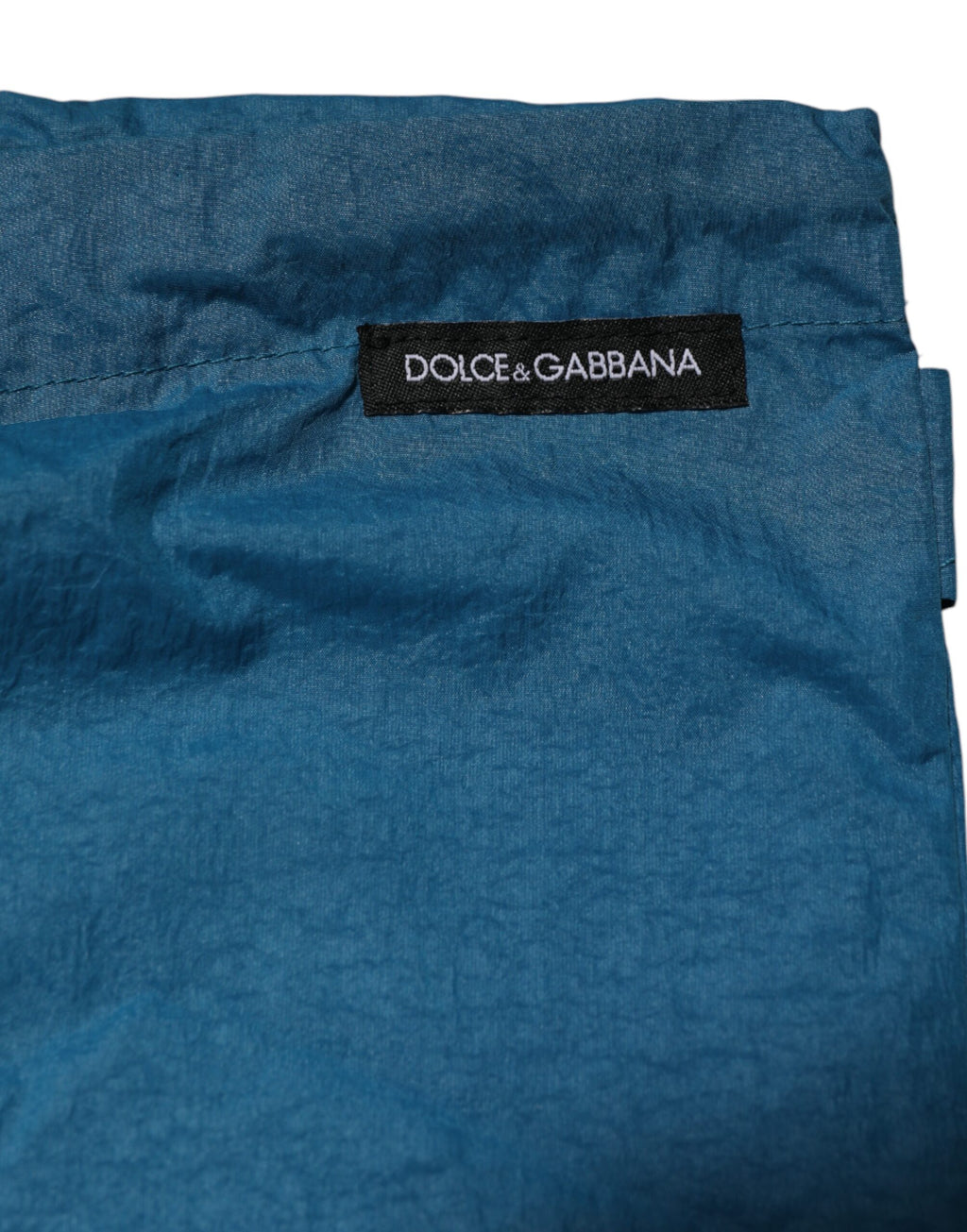 Dolce & Gabbana Blue Logo Waistband Beachwear Shorts Swimwear