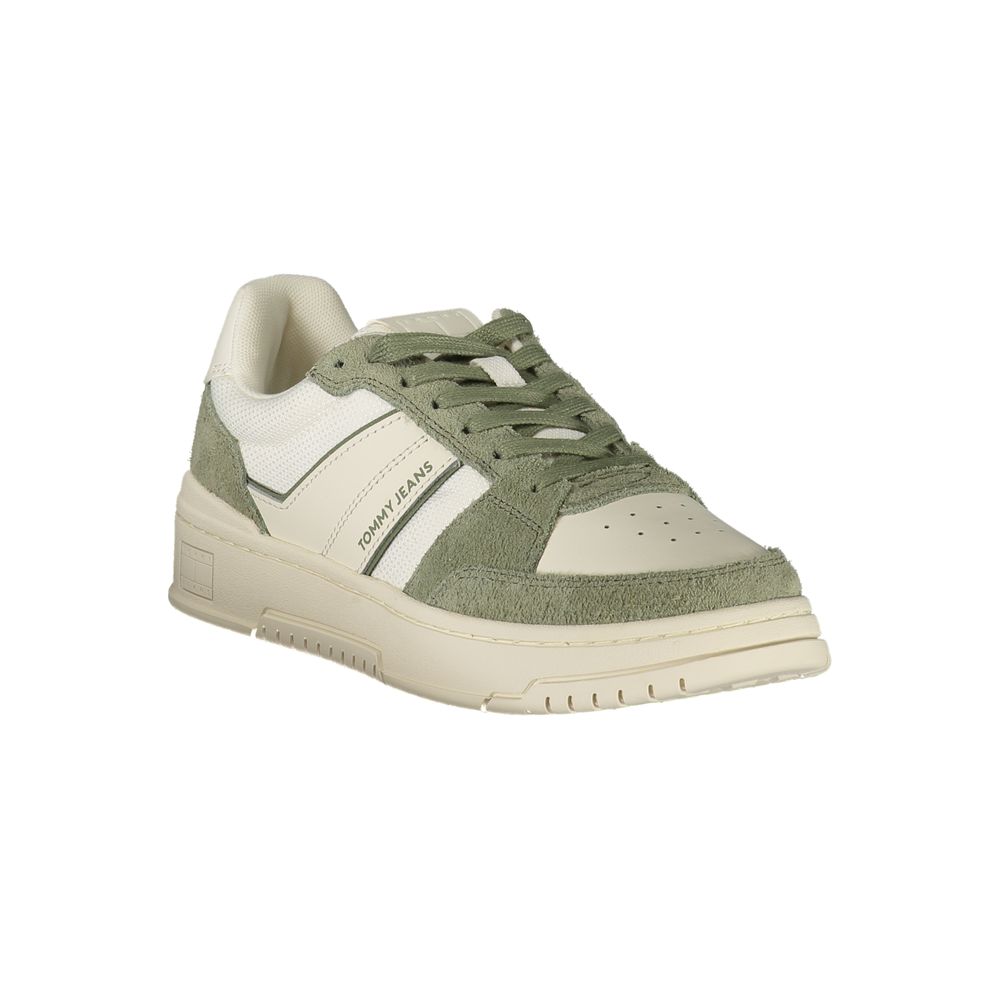 Tommy Hilfiger White Polyester Sneaker