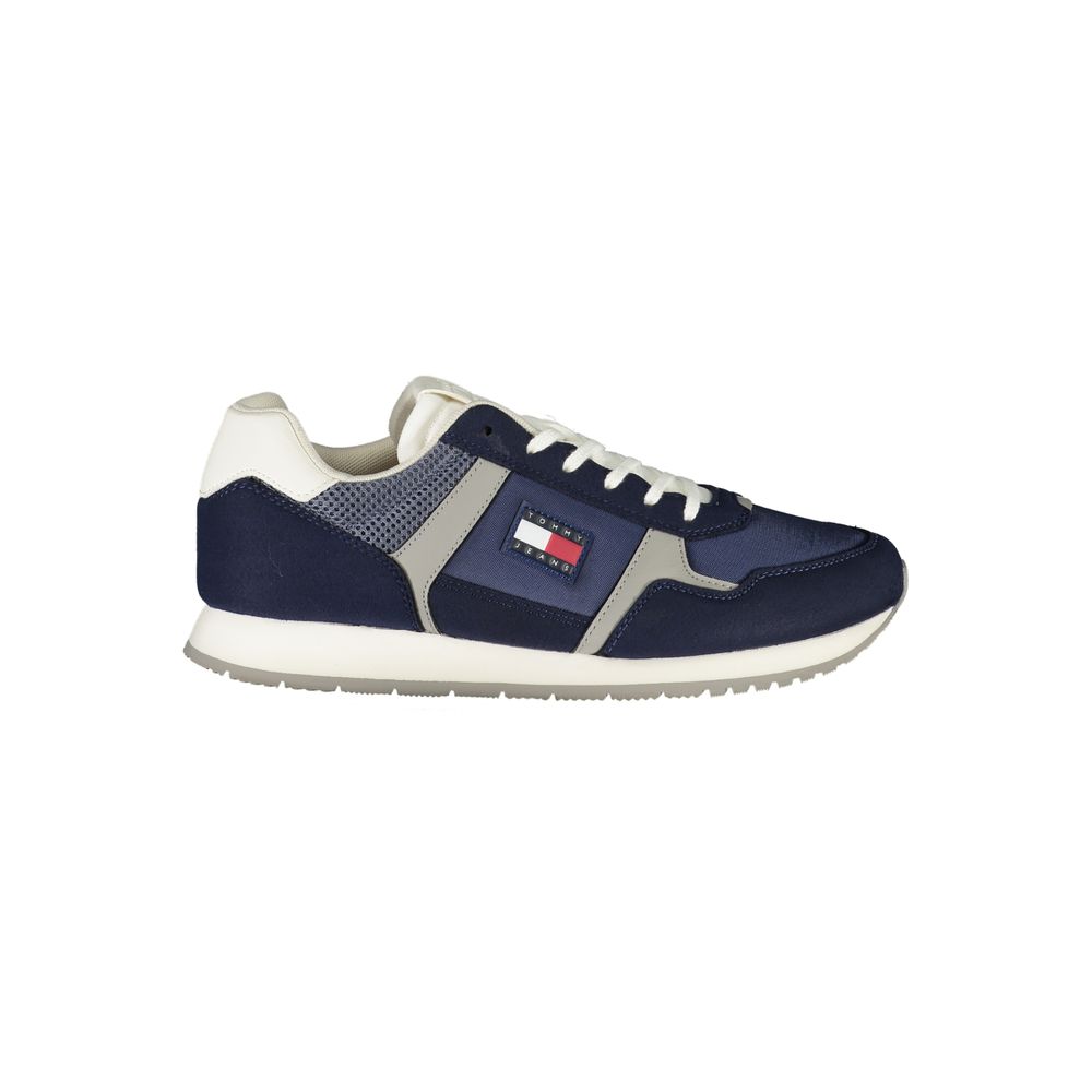 Tommy Hilfiger Blue Polyester Sneaker
