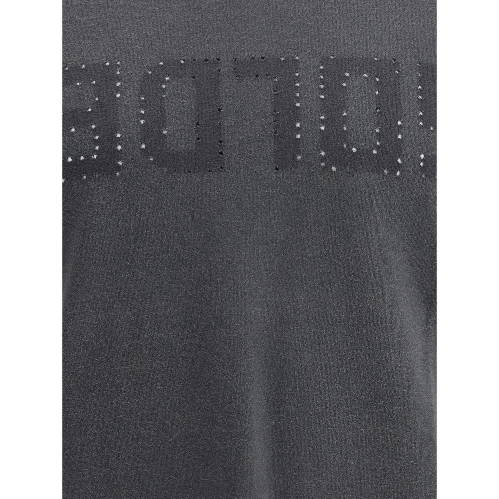 Golden Goose Gray Cotton T-Shirt