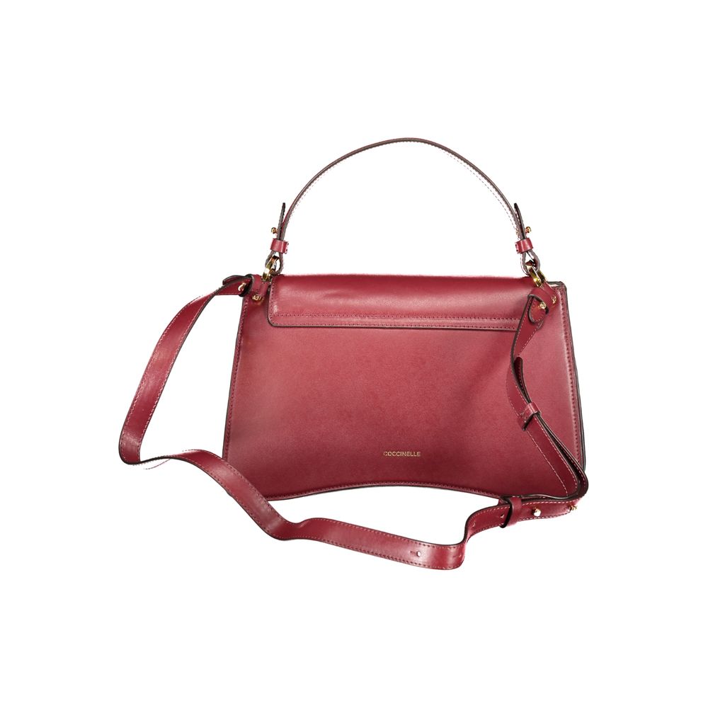 Coccinelle Purple Leather Handbag