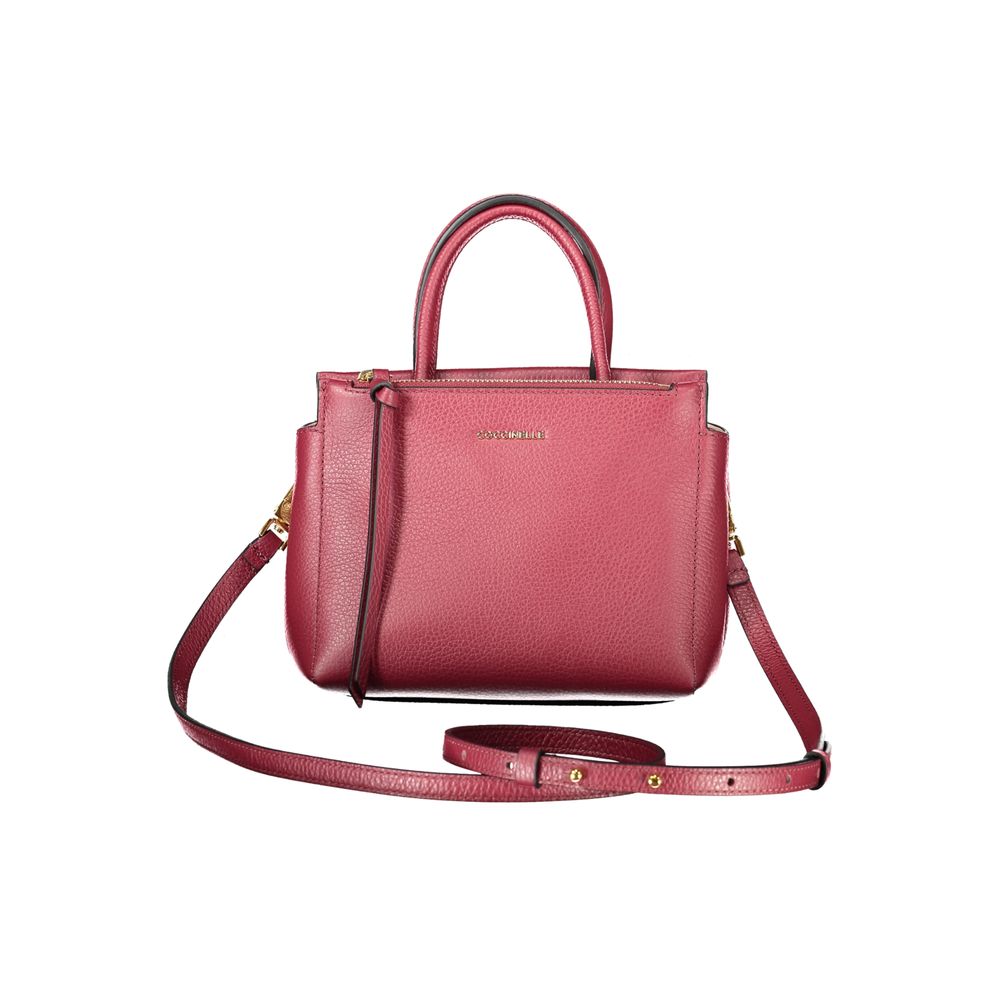 Coccinelle Purple Leather Handbag