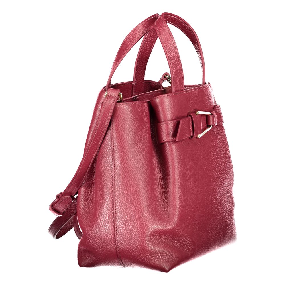 Coccinelle Purple Leather Handbag