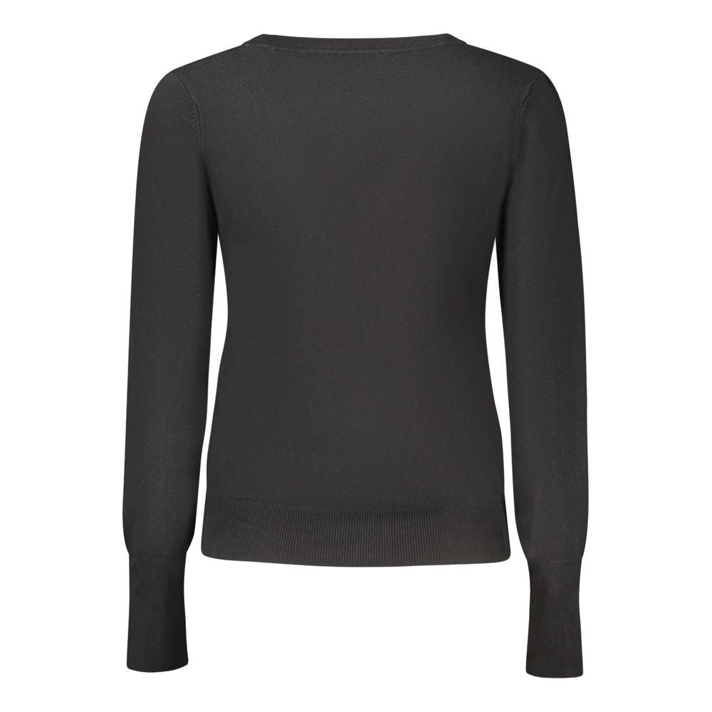 Guess Jeans Black Viscose Sweater