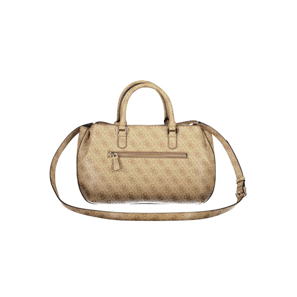 Guess Jeans Beige Polyethylene Handbag