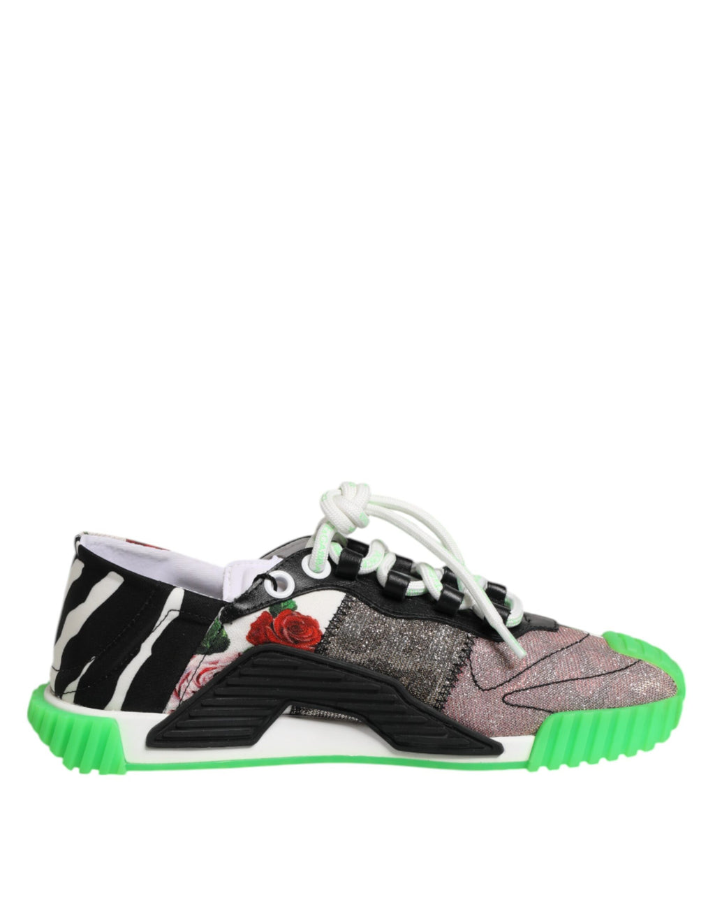 Dolce & Gabbana Multicor DG Logo Leopard Cherry Sneaker Shoes