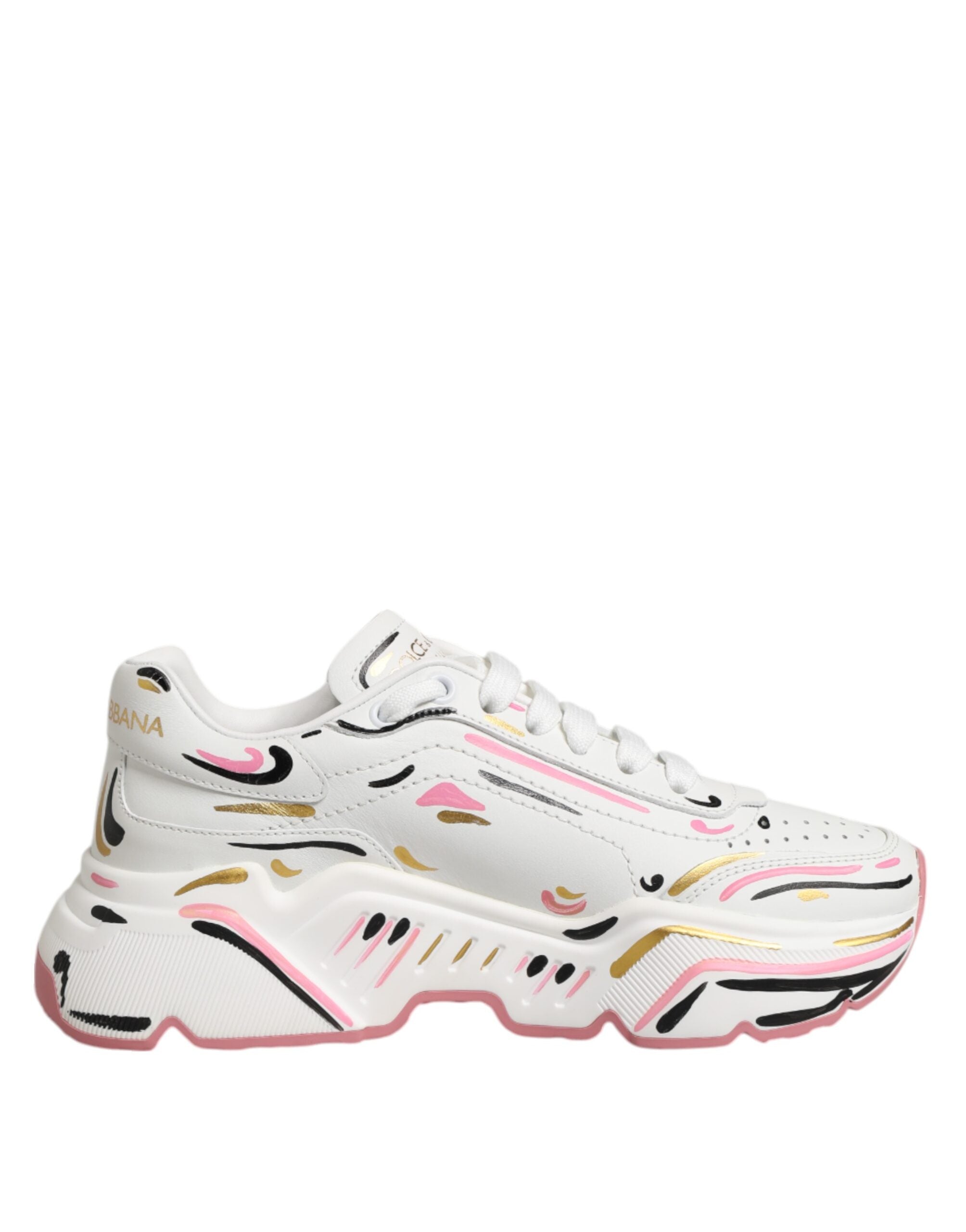 Zapatillas Dolce & Gabbana DAYMASTER pintadas a mano multicolores