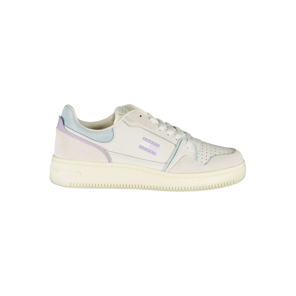 Tommy Hilfiger White Polyester Sneaker