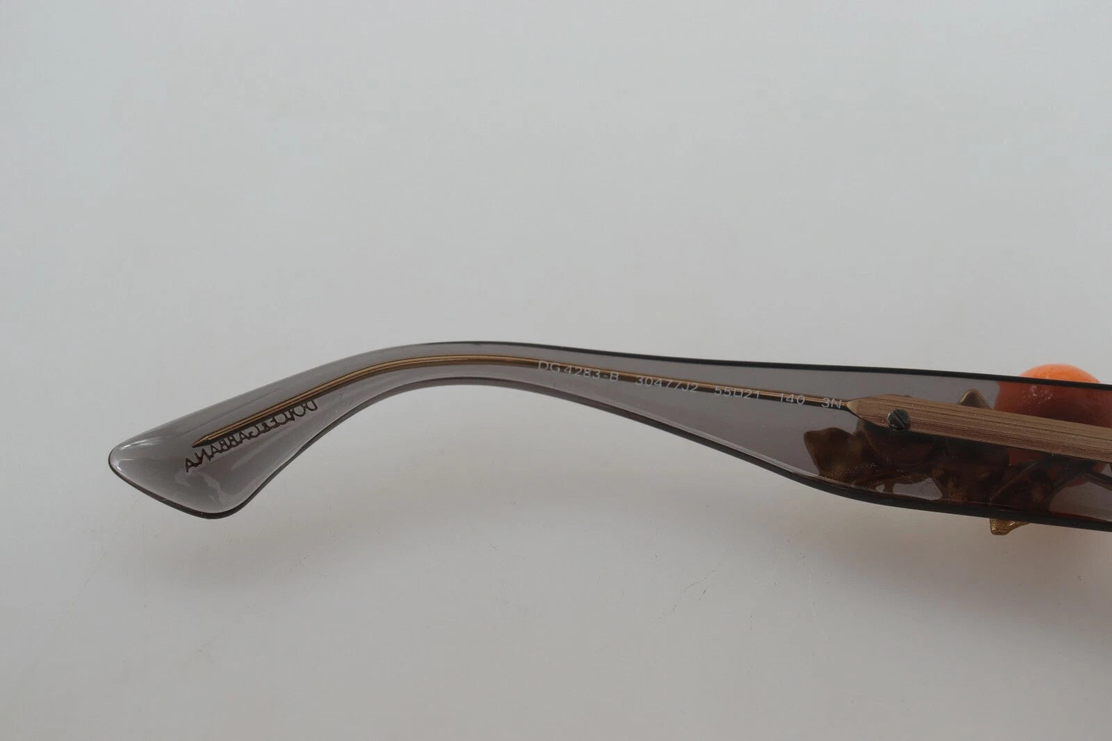 Gafas de Sol Dolce & Gabbana DG4283B Acetato Cristales Apliques Naranja