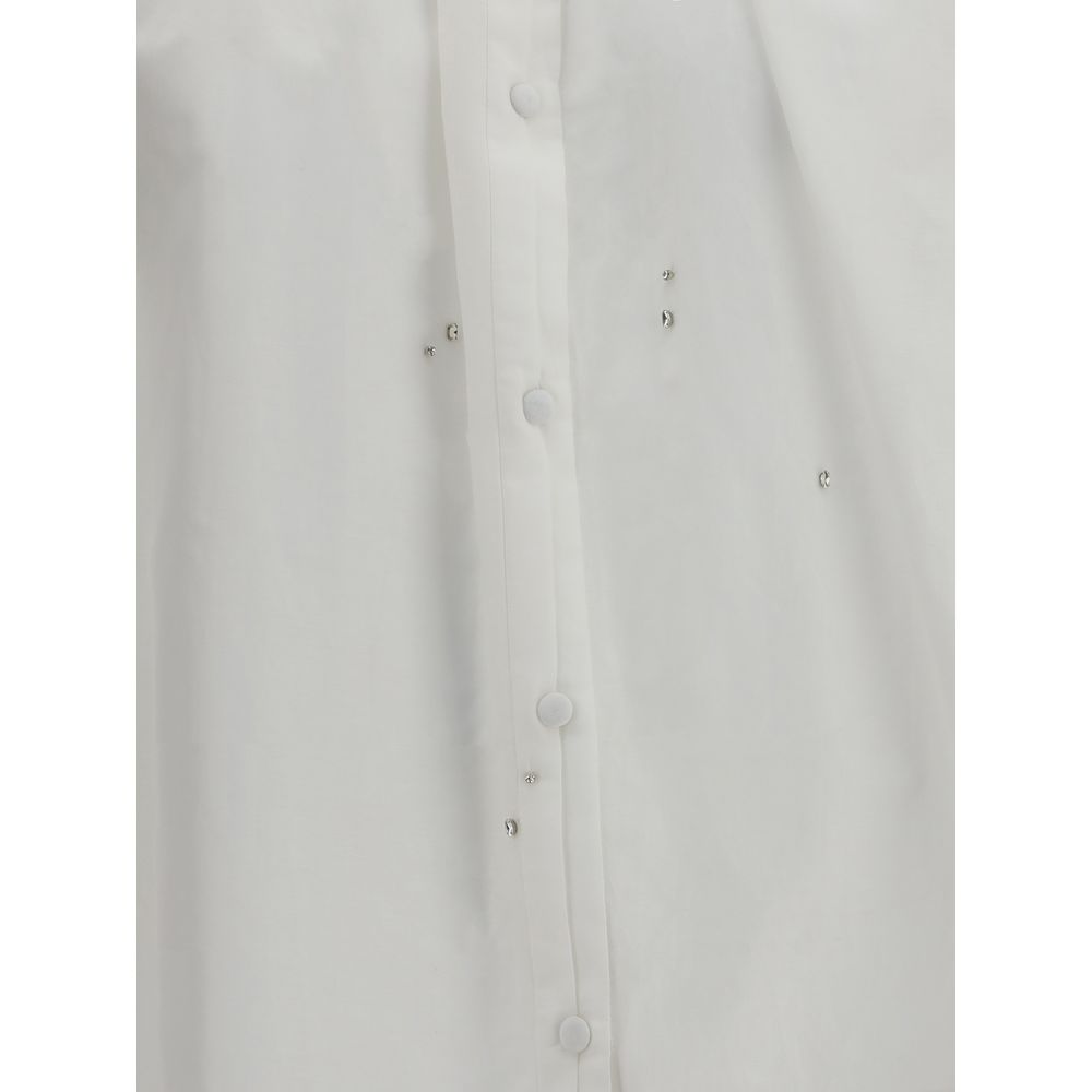 Forte_Forte Voile Shirt with embroidery