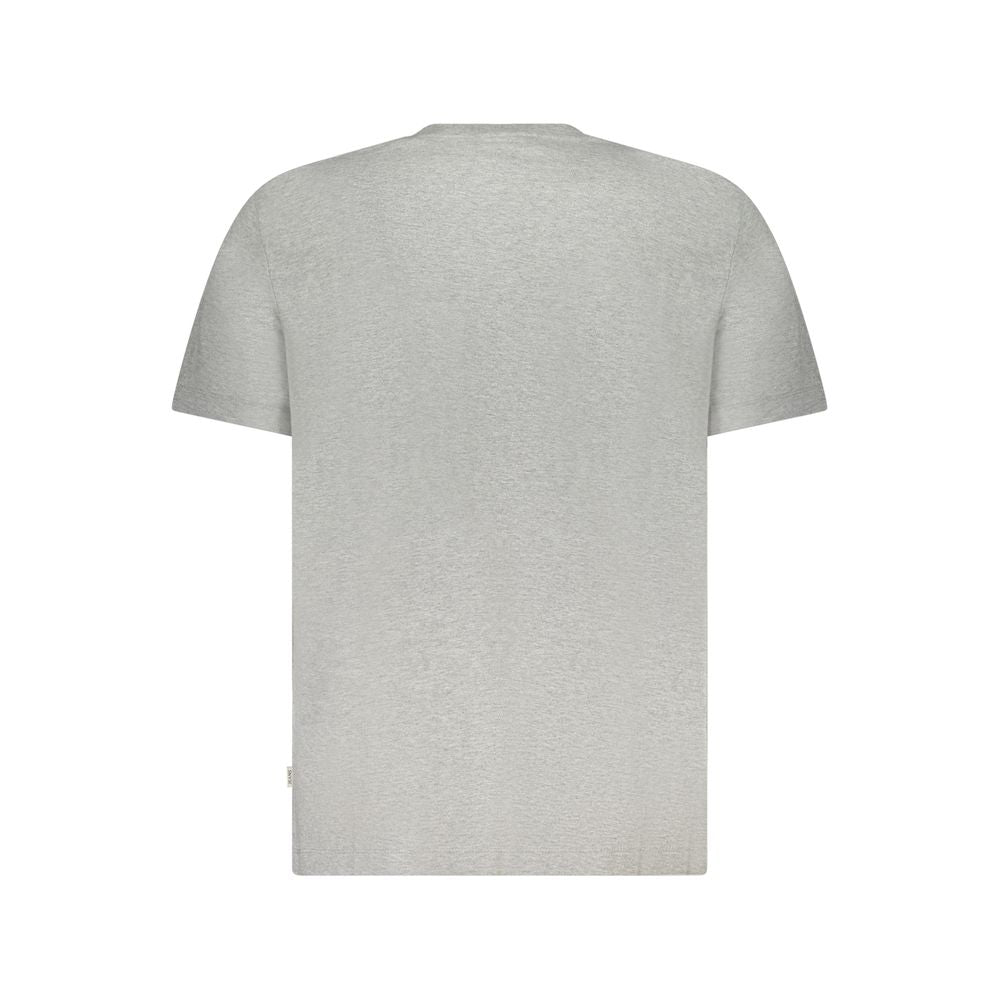 Guess Jeans Gray Cotton T-Shirt