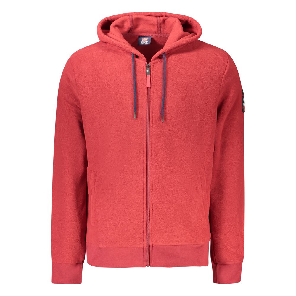 Norway 1963 Red Polyester Sweater