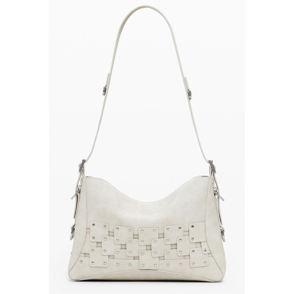 Desigual Beige Polyethylene Handbag