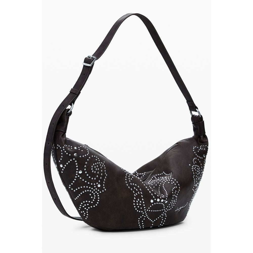 Desigual Brown Polyethylene Handbag