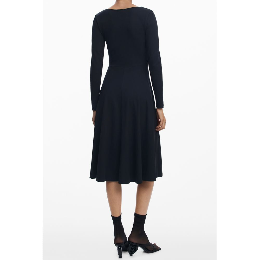 Desigual Black Cotton Dress