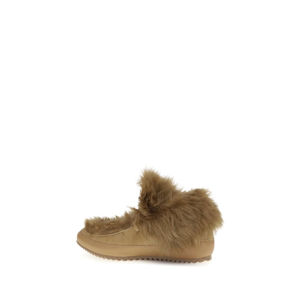 Pedro García Furry Ankle Boots