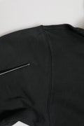 Dolce & Gabbana Black Logo FullZip Hooded Sweatshirt Sweater