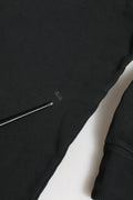Dolce & Gabbana Black Logo FullZip Hooded Sweatshirt Sweater
