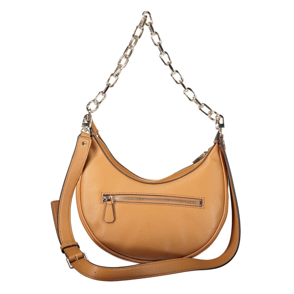 Guess Jeans Brown Polyethylene Handbag