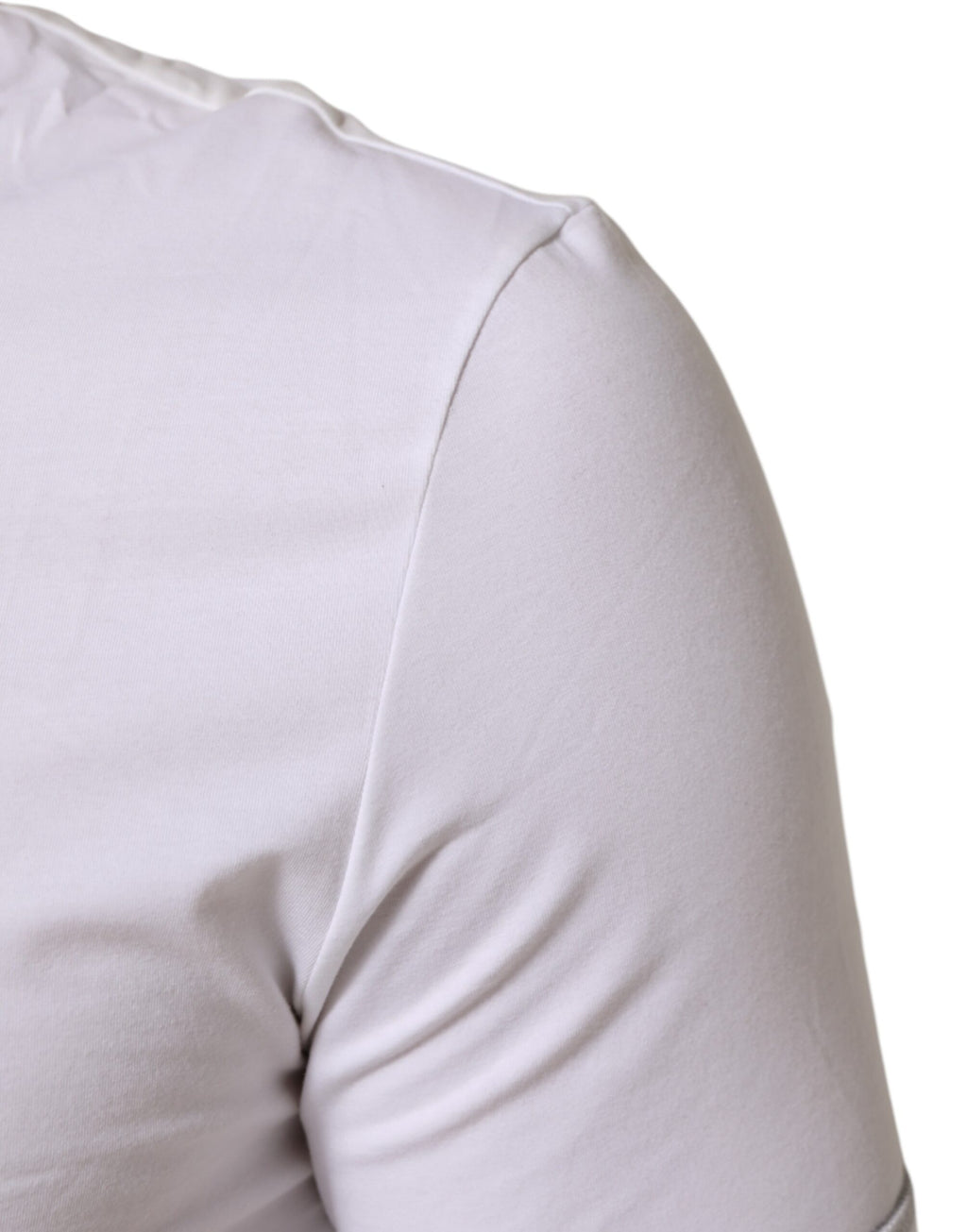 Dolce & Gabbana White Cotton Round Neck Men Underwear T-shirt