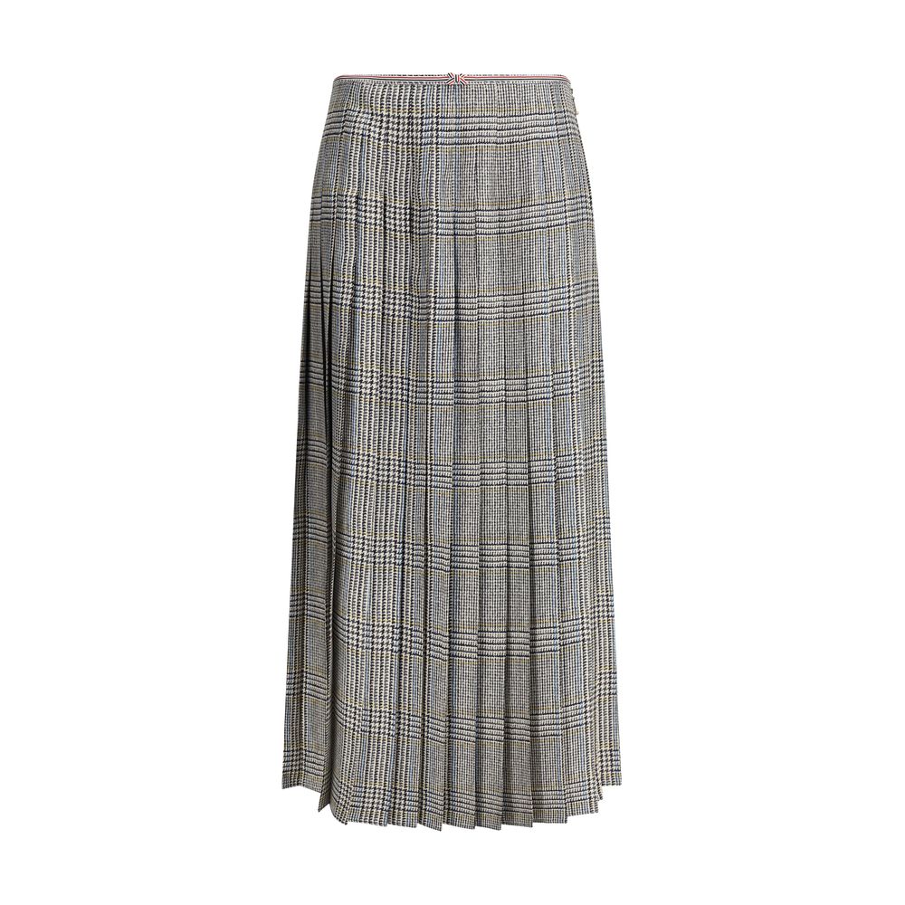 Thom Browne Silk Tweed Skirt