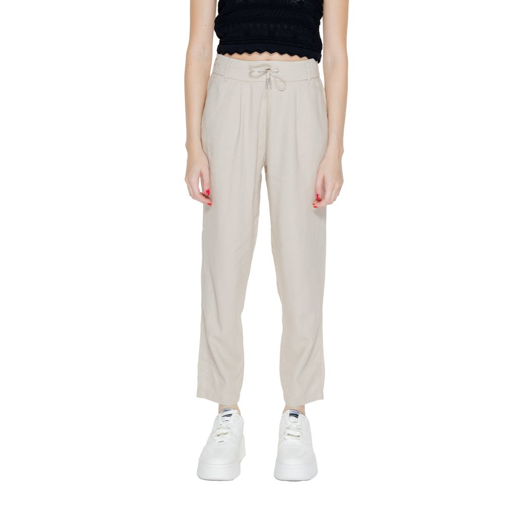Only Beige Linen Pant