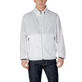 Armani Exchange White Polyester Jackets & Coat