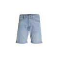 Jack Jones Light Blue Cotton Bermuda