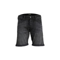 Bermudas de Algodón Negro Jack Jones