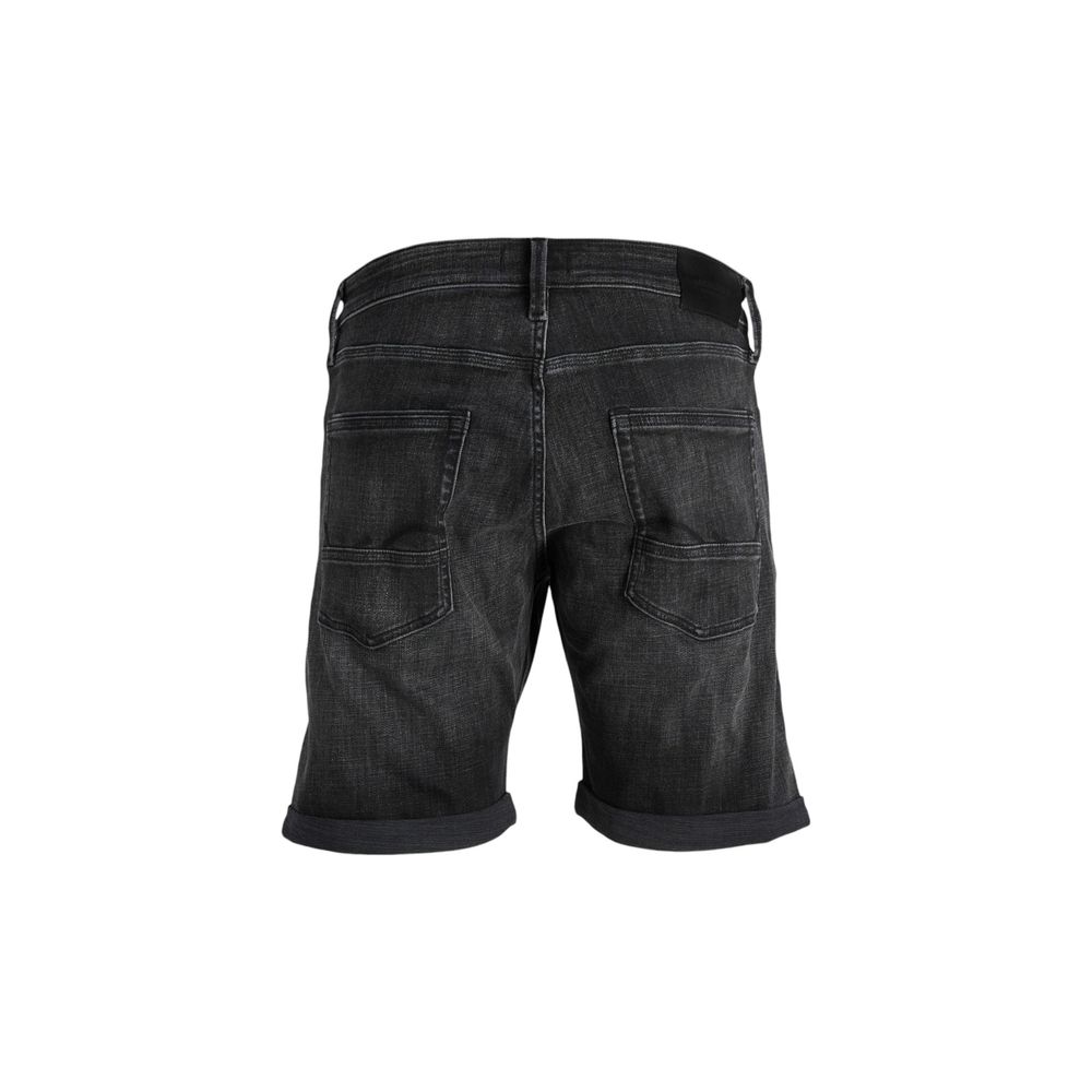 Bermudas de Algodón Negro Jack Jones
