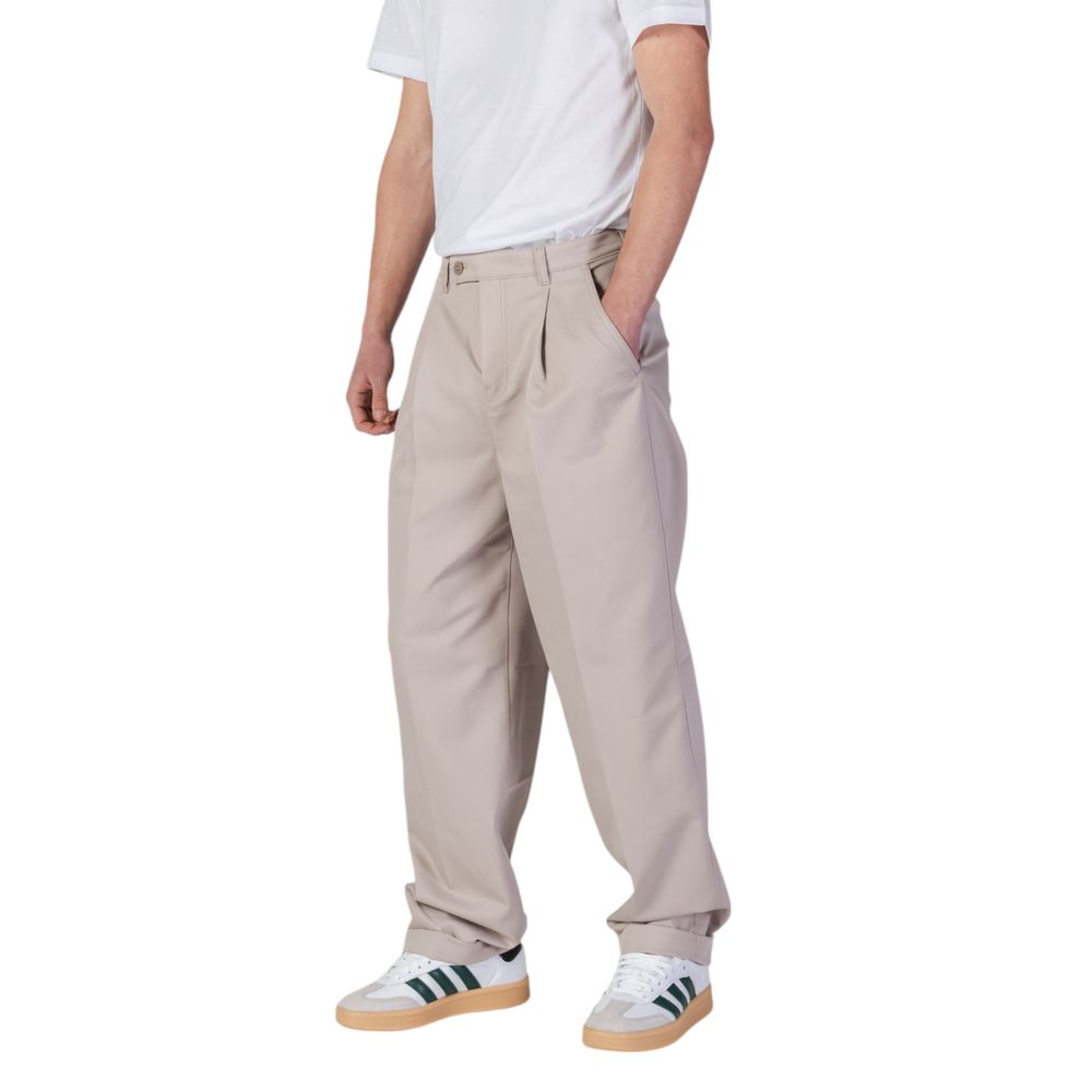 Calvin Klein Jeans Beige Recycled Polyester Pant