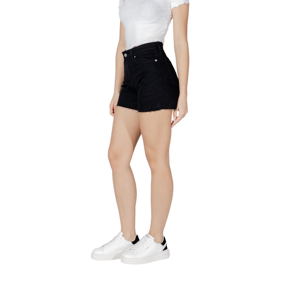 Calvin Klein Jeans Black Cotton Short