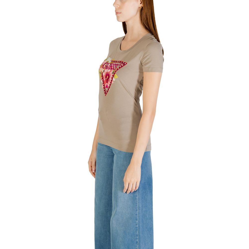 Guess Green Cotton T-Shirt