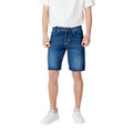 Antony Morato Blue Cotton Bermuda