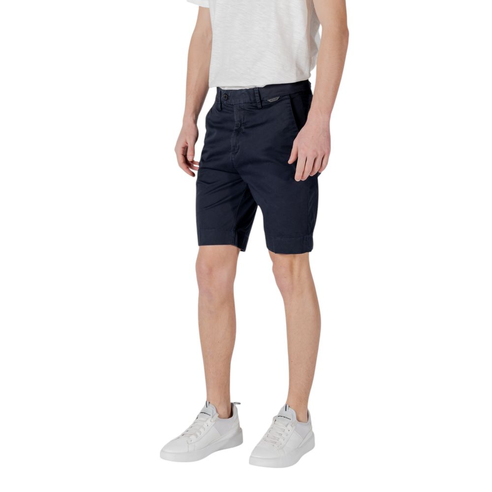 Antony Morato Blue Cotton Bermuda