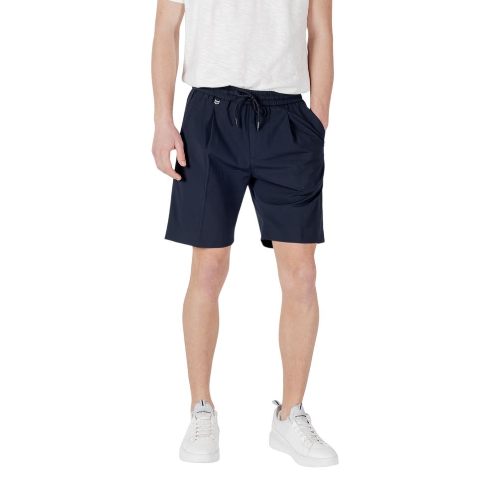 Antony Morato Blue Polyester Bermuda