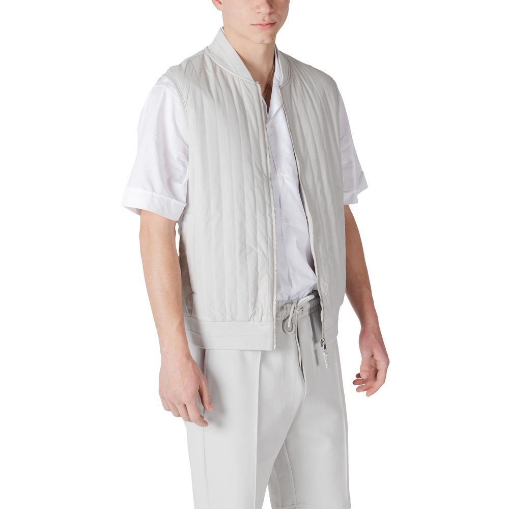 Antony Morato Gray Cotton Jackets & Coat