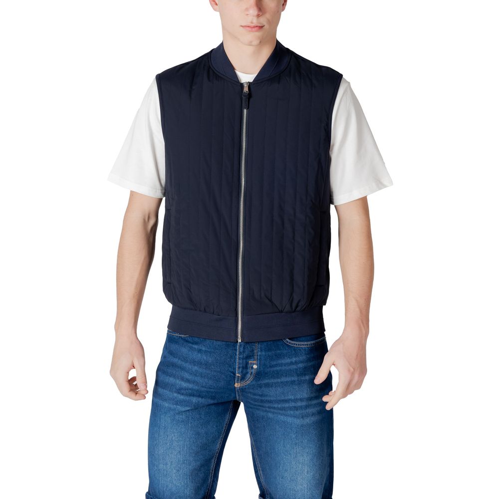 Antony Morato Blue Cotton Jackets & Coat