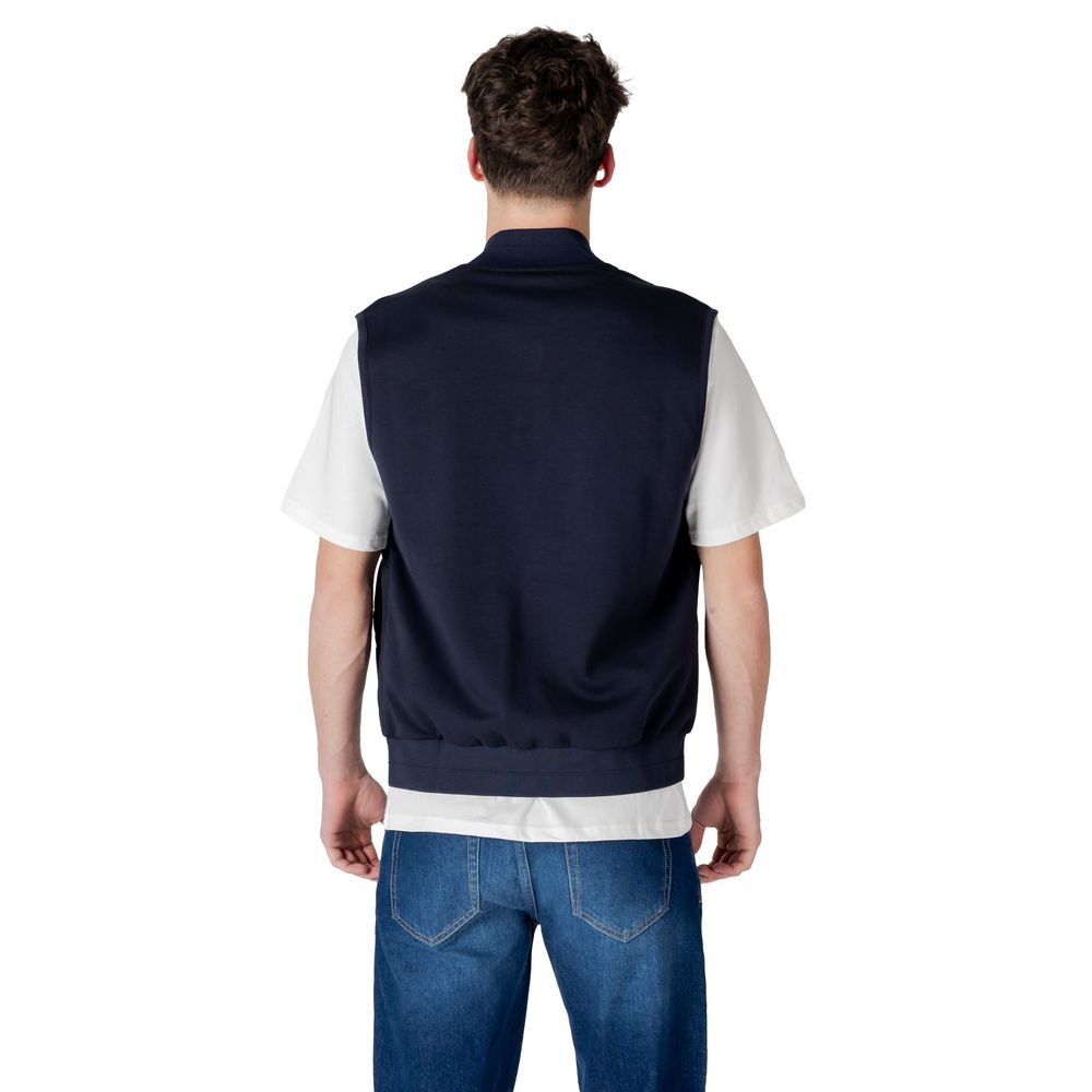 Antony Morato Blue Cotton Jackets & Coat