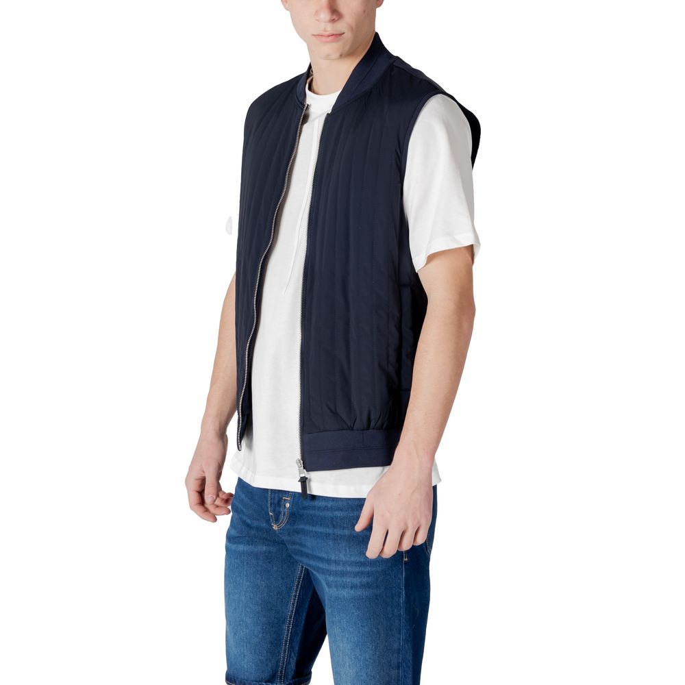Antony Morato Blue Cotton Jackets & Coat