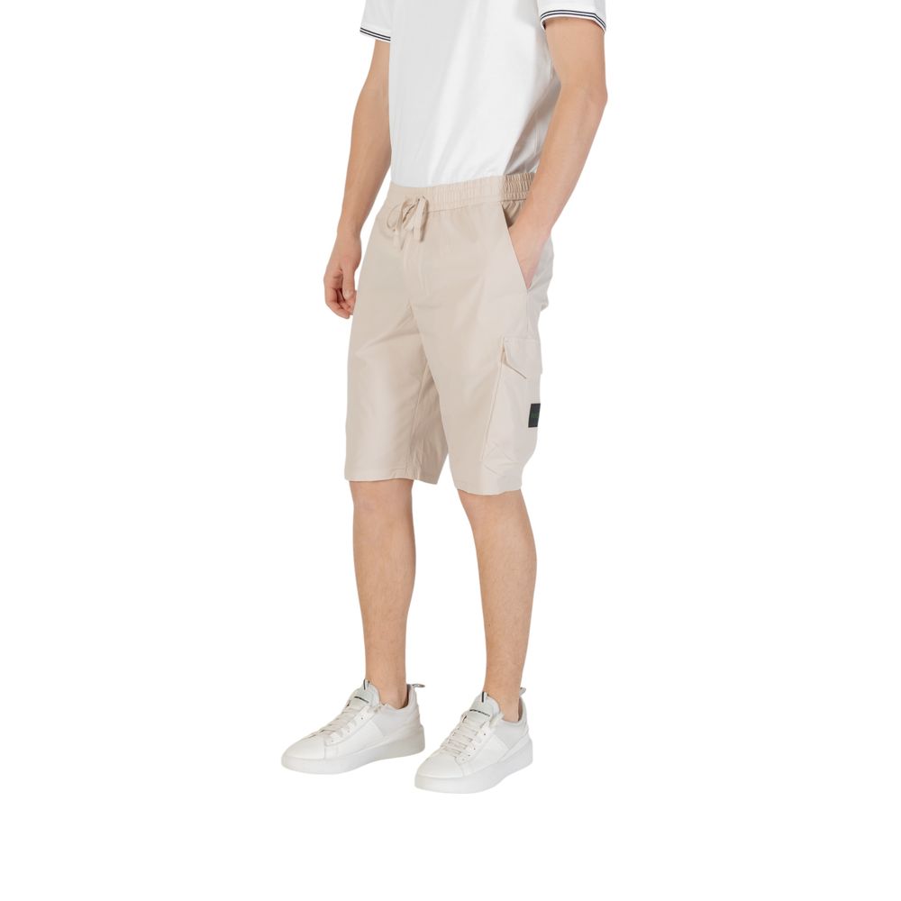 Hugo Boss Beige Polyester Bermuda