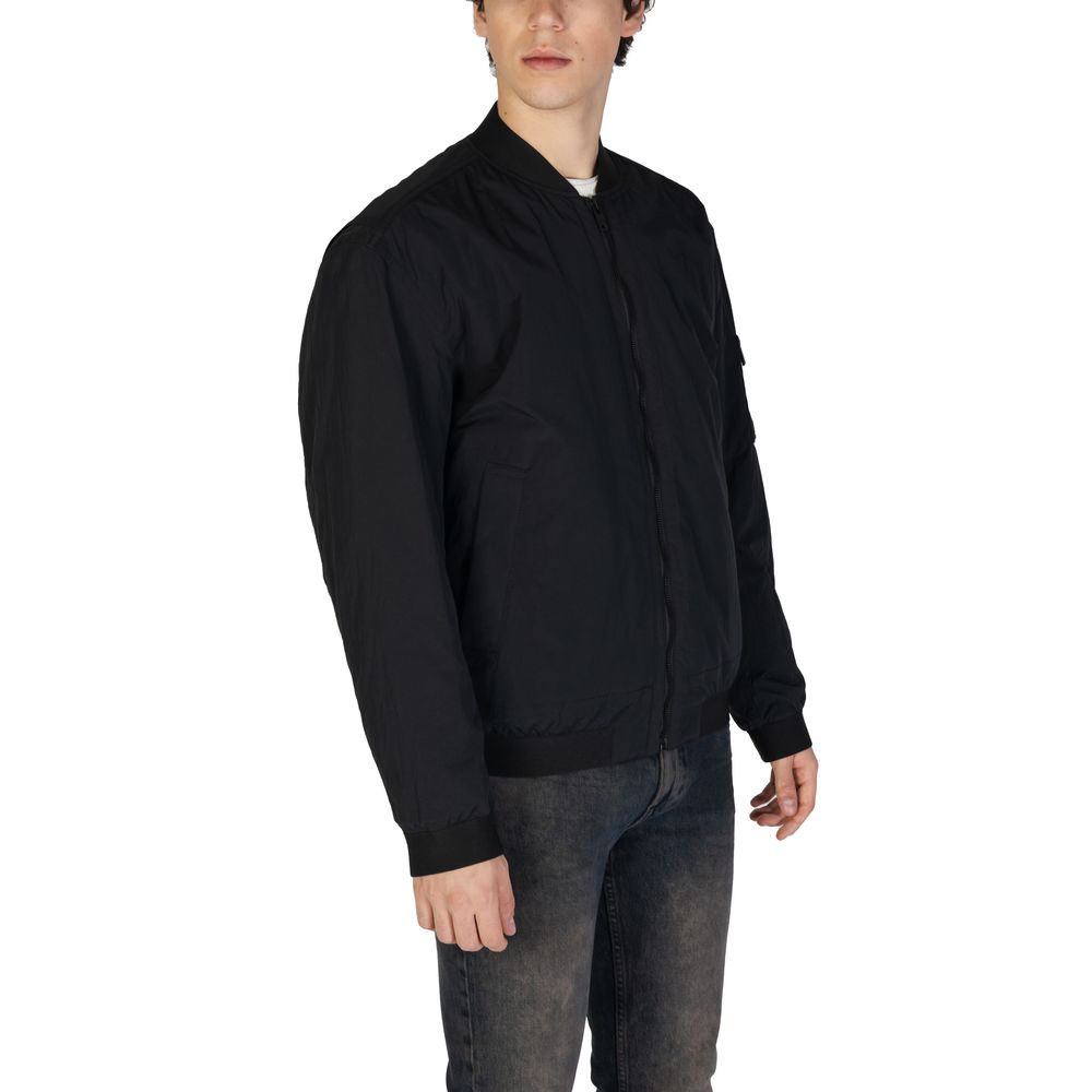 Hugo Boss Black Polyamide Jackets & Coat