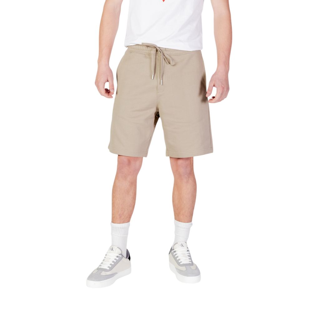 Replay Beige Cotton Bermuda